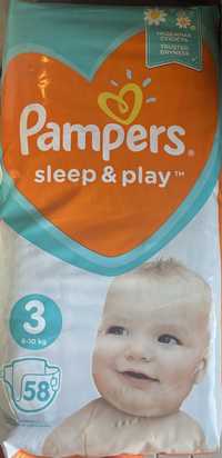 2 упак Pampers sleep & Play 3 58 шт