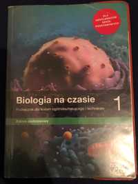 Biologia na czasie podręcznik+cwiczeniowka Klasa 1 zakres podstawowy