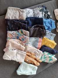 18 par spodnie dresy zestaw dla chłopca i dziewczynki r. 80