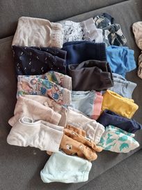 18 par spodnie dresy zestaw dla chłopca i dziewczynki r. 80
