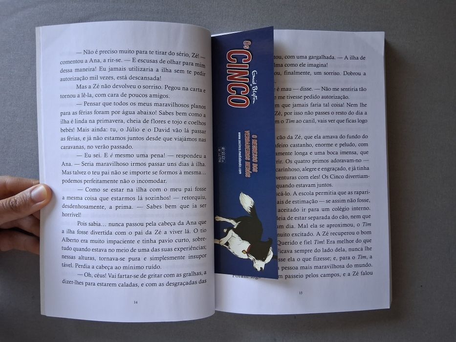 Livro "Os cinco salvam o tio" (Volume 6) de Enid Blyton
