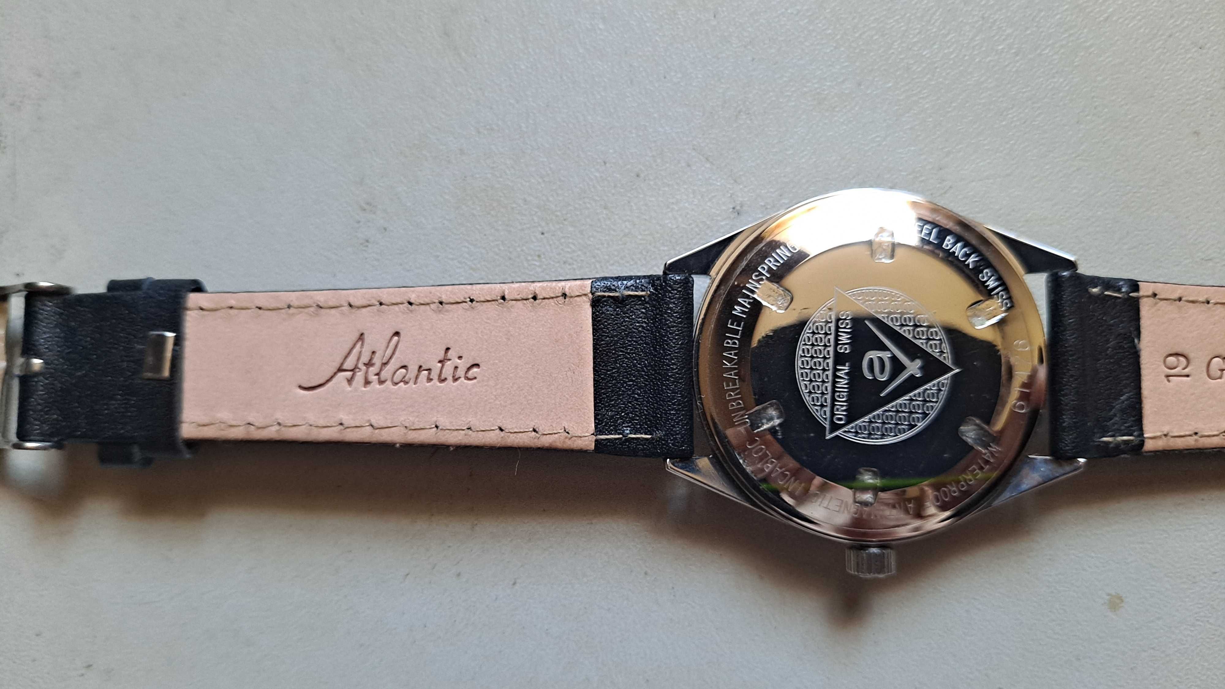 ATLANTIC worldmaster STALOWY zegarek 10