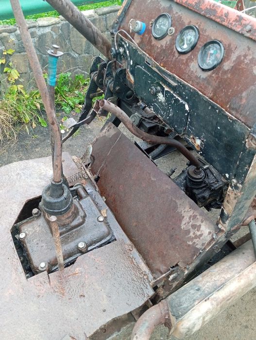 Трактор саморобний