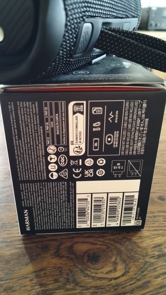 Портативна акустика (колонка) JBL Flip 7 Black