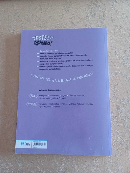 Testes? Estou preparado! - História e Geografia - 6.º ano (COMO NOVO)