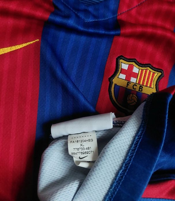 Koszulka piłkarska FC Barcelona 16/17 r. 128 cm 7-8 Lat
