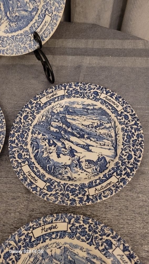Okazja! ENGLISH IRONSTONE talerz z lat 60-tych.