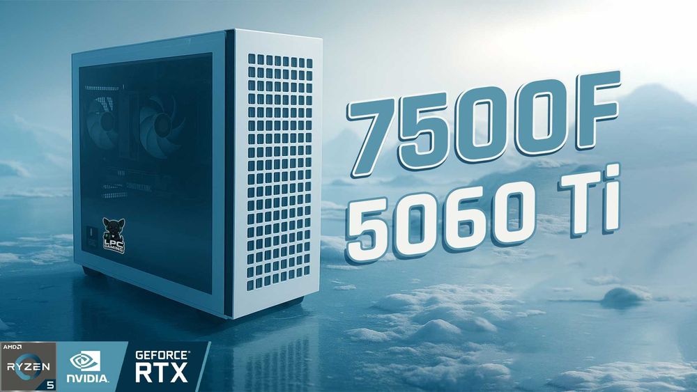 НОВИЙ Ігровий ПК! Ryzen 7500F / RTX 5060Ti 8GB / 32GB DDR5 | YouTube