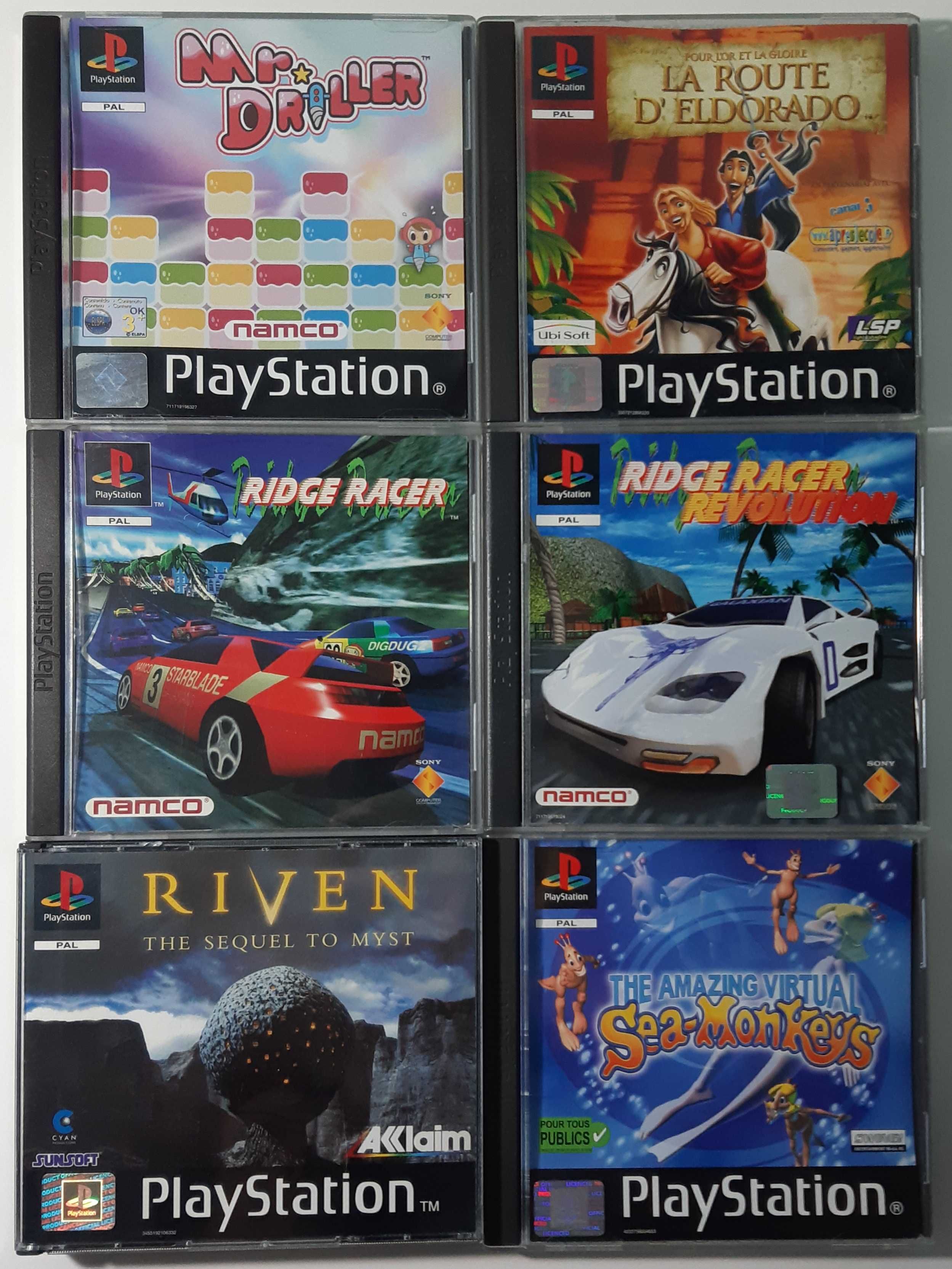 Coleção de jogos PlayStation / PS1