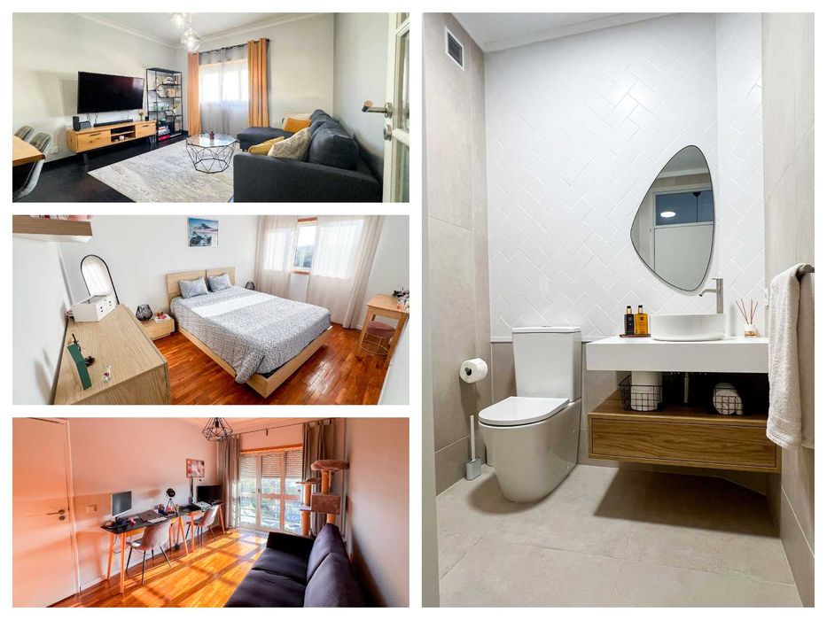 Arrenda-se: Apartamento T3 c/ garagem e arrumos - Canidelo