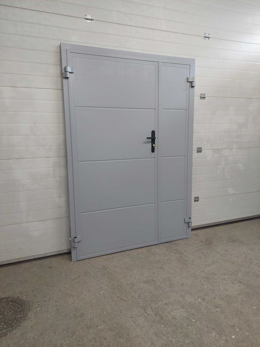 Drzwi techniczne stalowo-aluminiowe – solidne, ocieplane!