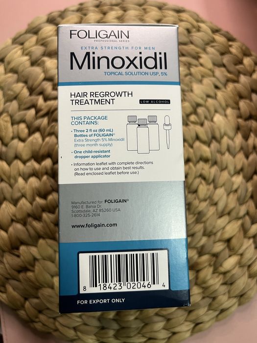 Minoxidil sem álcool ! Sem alergia e irritação