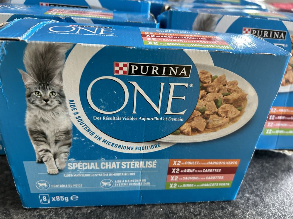 Mokra karma dla kotow Purina One mix smakow 9 op(72 saszetki x g)