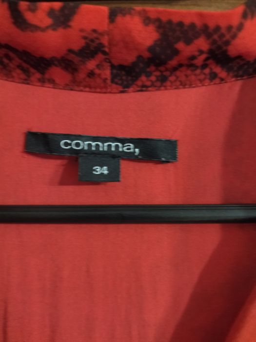 Piękna czerwona sukienka długa firmowa