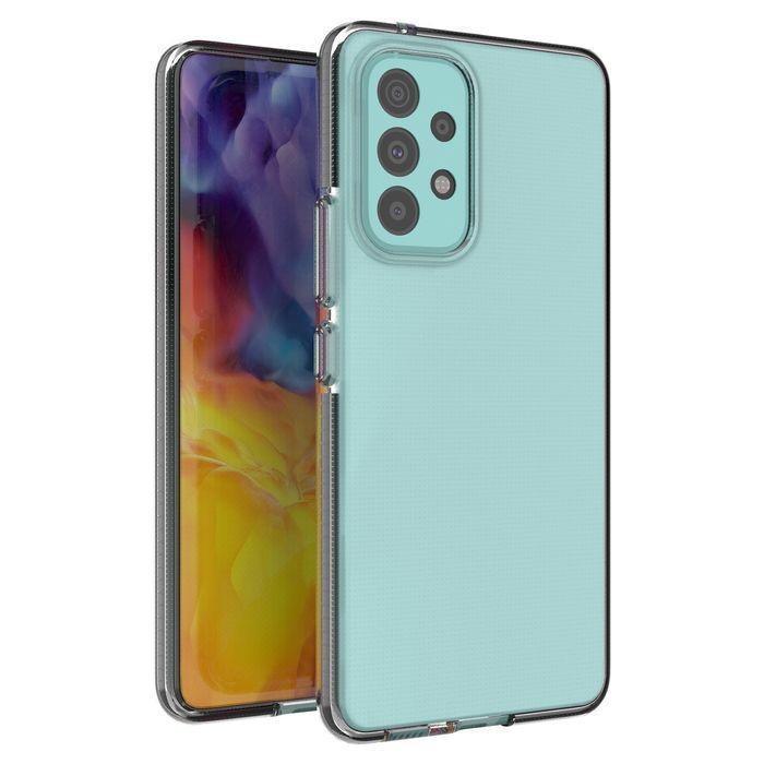 Eleganckie etui żelowe Spring Case do Samsung Galaxy A73 - Czarny