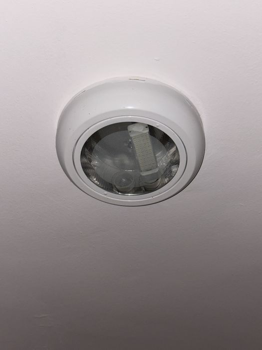 Candeeiro de Teto Branco Casa de Banho