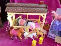 10 my little pony kolorowe konie + Stajnia 7 koni, 17koni