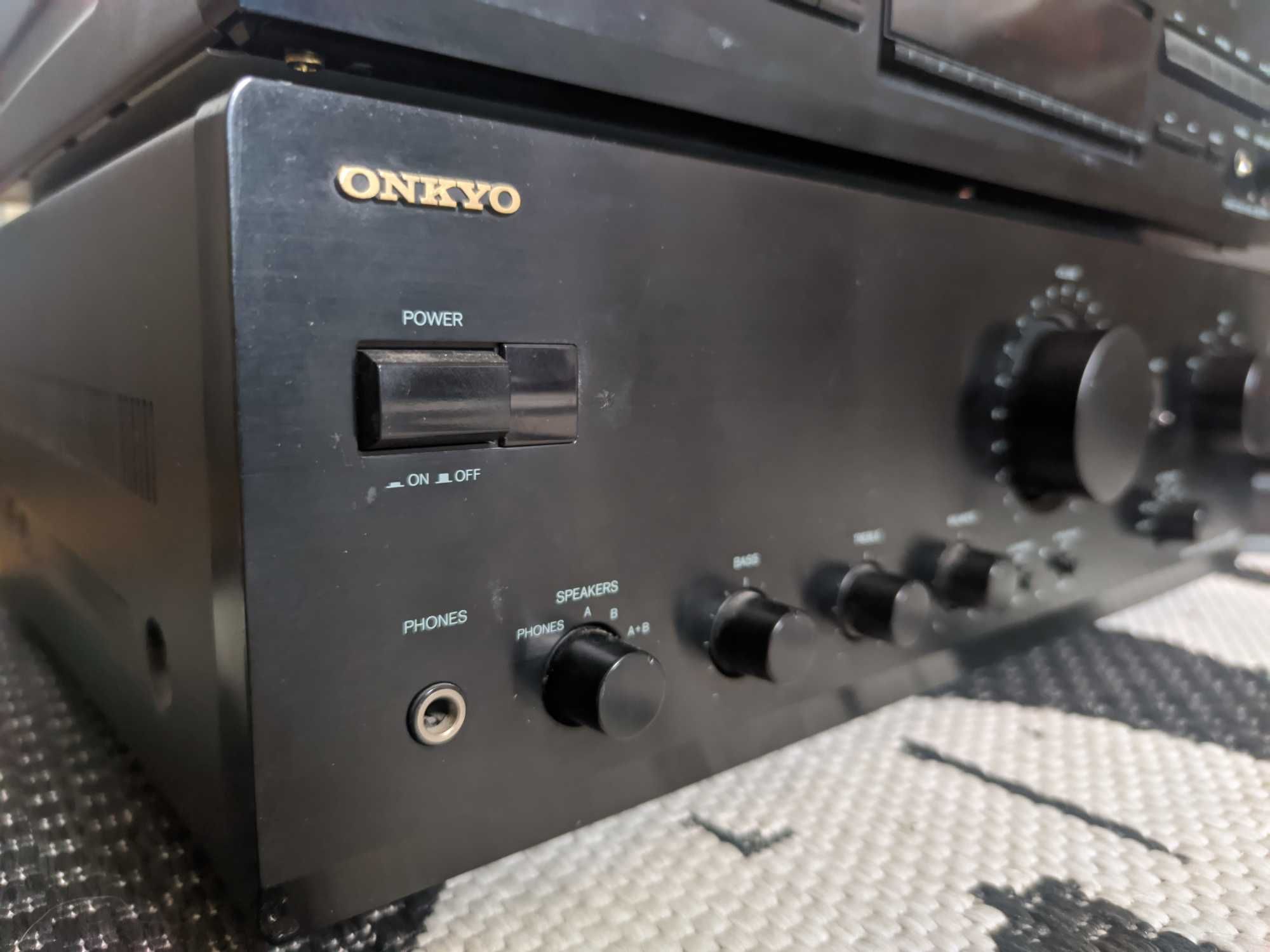 Wieża, wzmacniacz, tuner, cd Onkyo