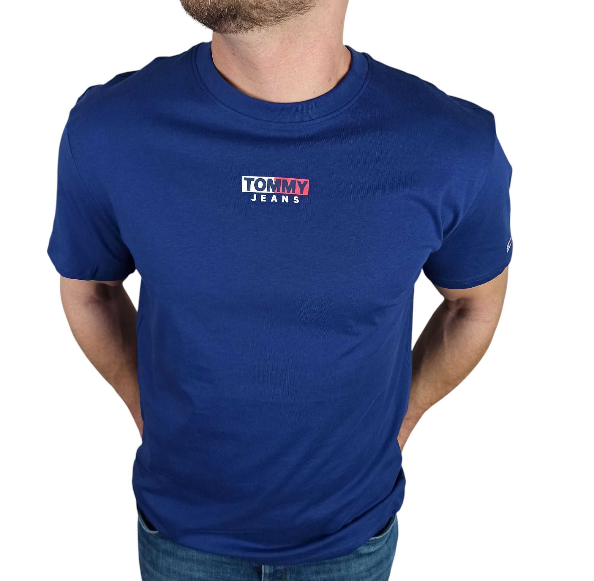 Bawełniane t-shirty męskie Tommy Jeans S M L XL XXL Outlet online
