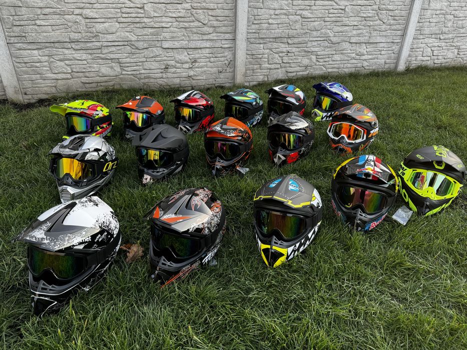 Мото шлем эндуро кроссовый