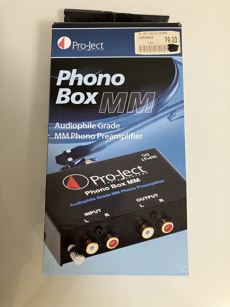 Vendo Phono Box MM usada, como nova