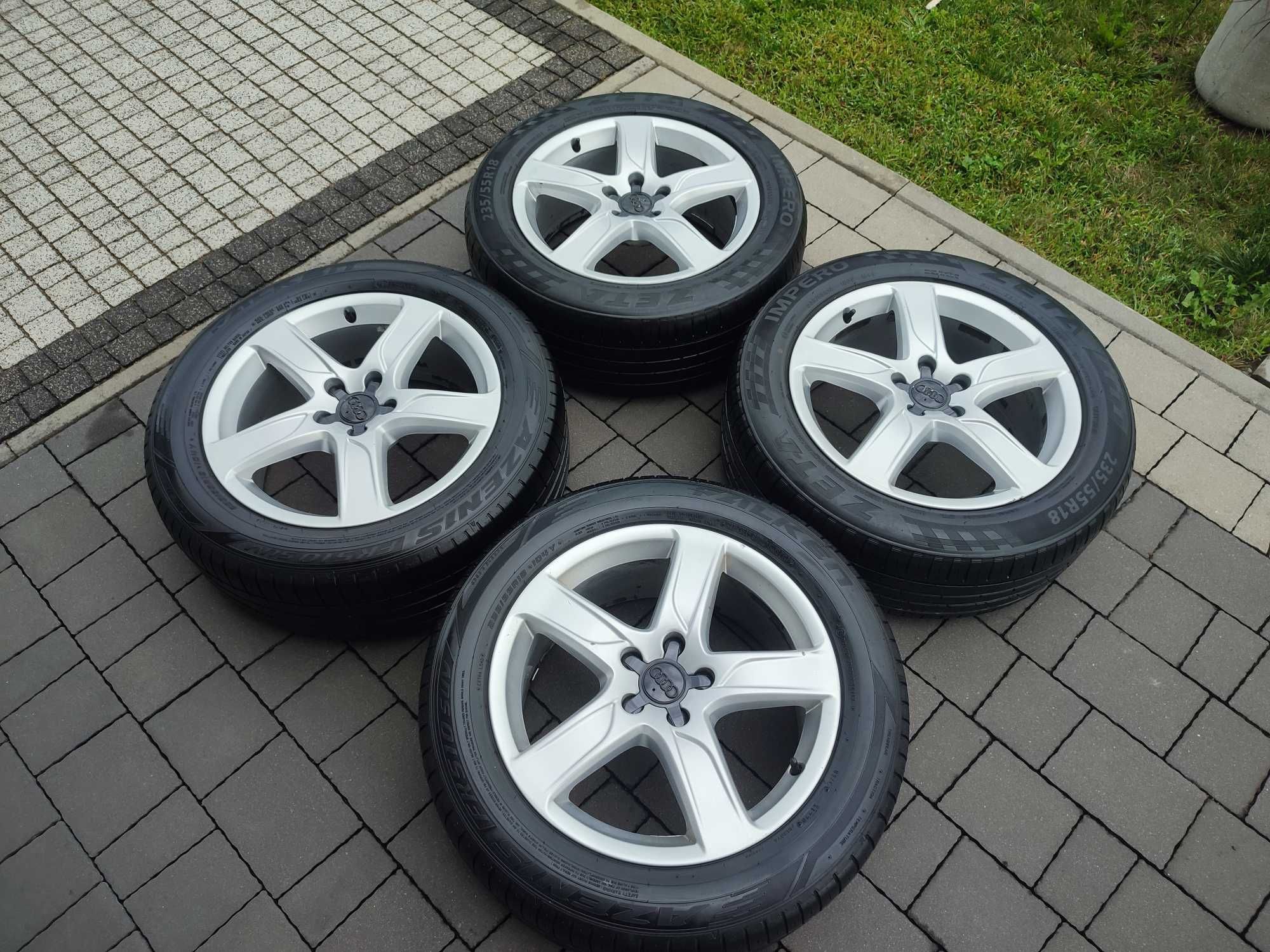 Felgi 18 5x112 plus opony audi a6  c7 a5 a7 Q3 Q5 Q7  Allroad