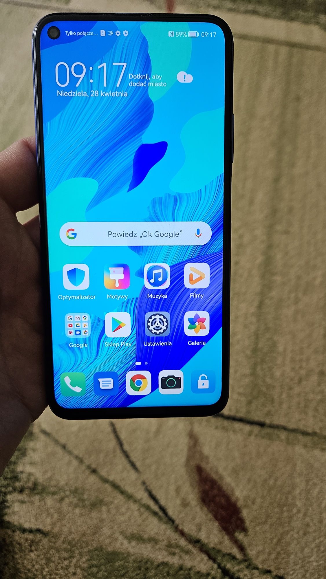 Huawei nova 5t stan bardzo dobry usługi google