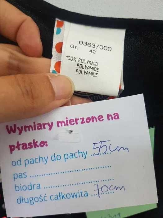 Bluzka z cekinami przebranie gangster magik dla dorosłych. AM079