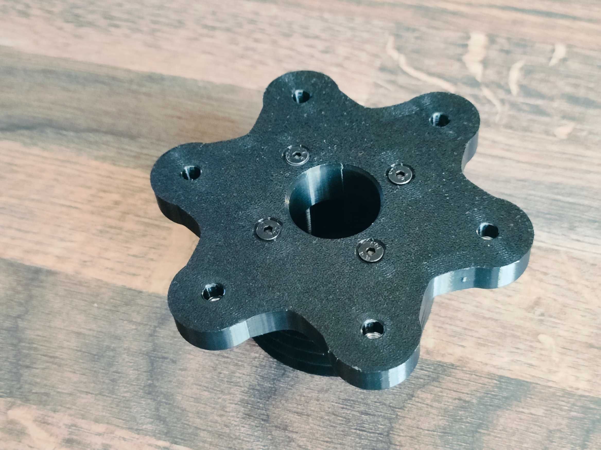 Adapter do kierownic Thrustmaster (T300 / T500 / TX) WZMOCNIONY (74mm)