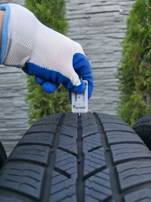 4szt zima 185/65-15 2x Semperit 7mm + 2x Barum 6.5mm