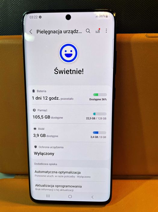 Samsung S20+ PLUS ekran 6,7