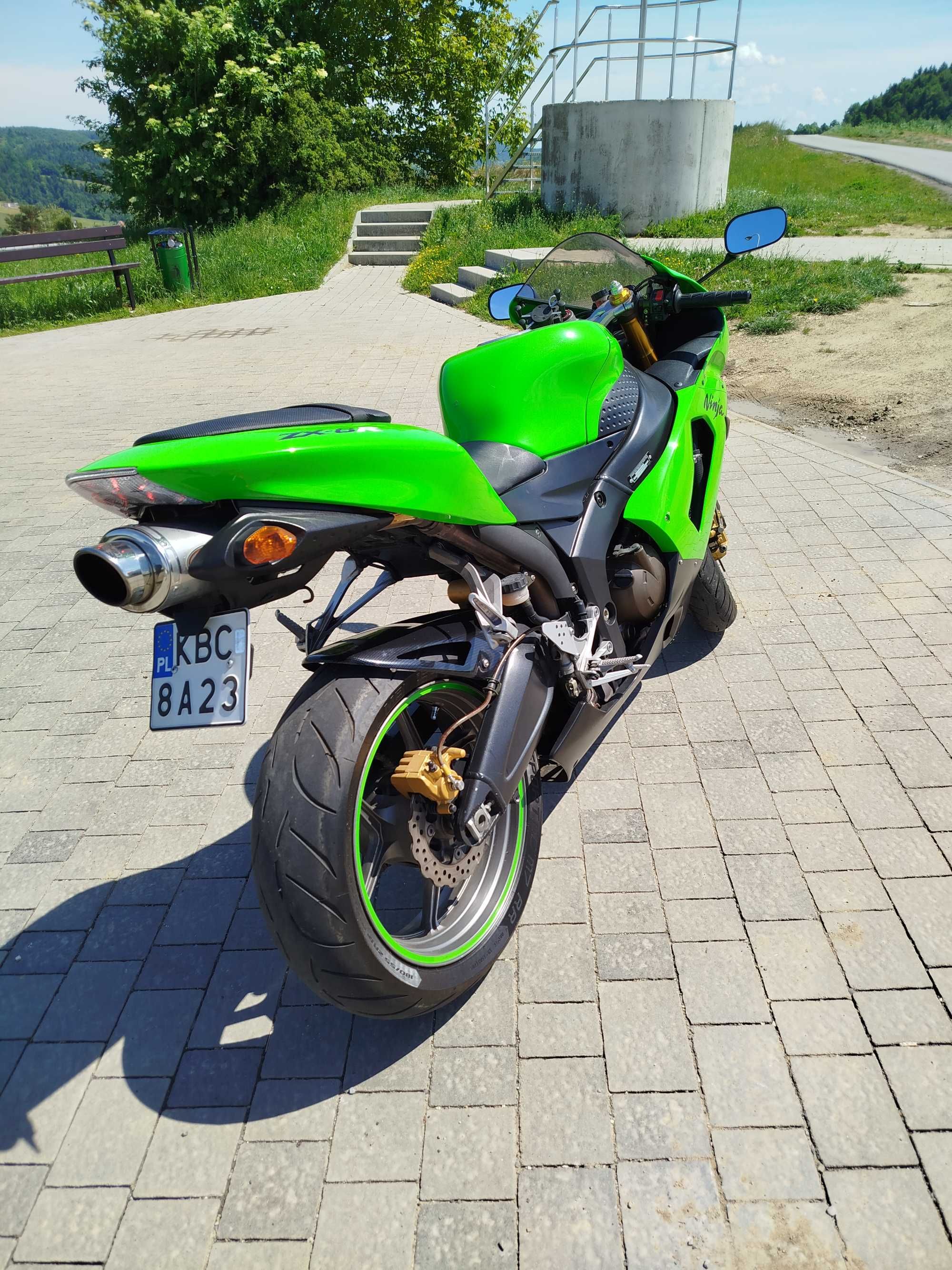 Kawasaki ninja 636, zadbana