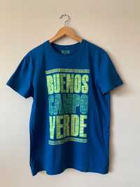 Niebieski T-shirt Big Start M Buenos Campo Verde
