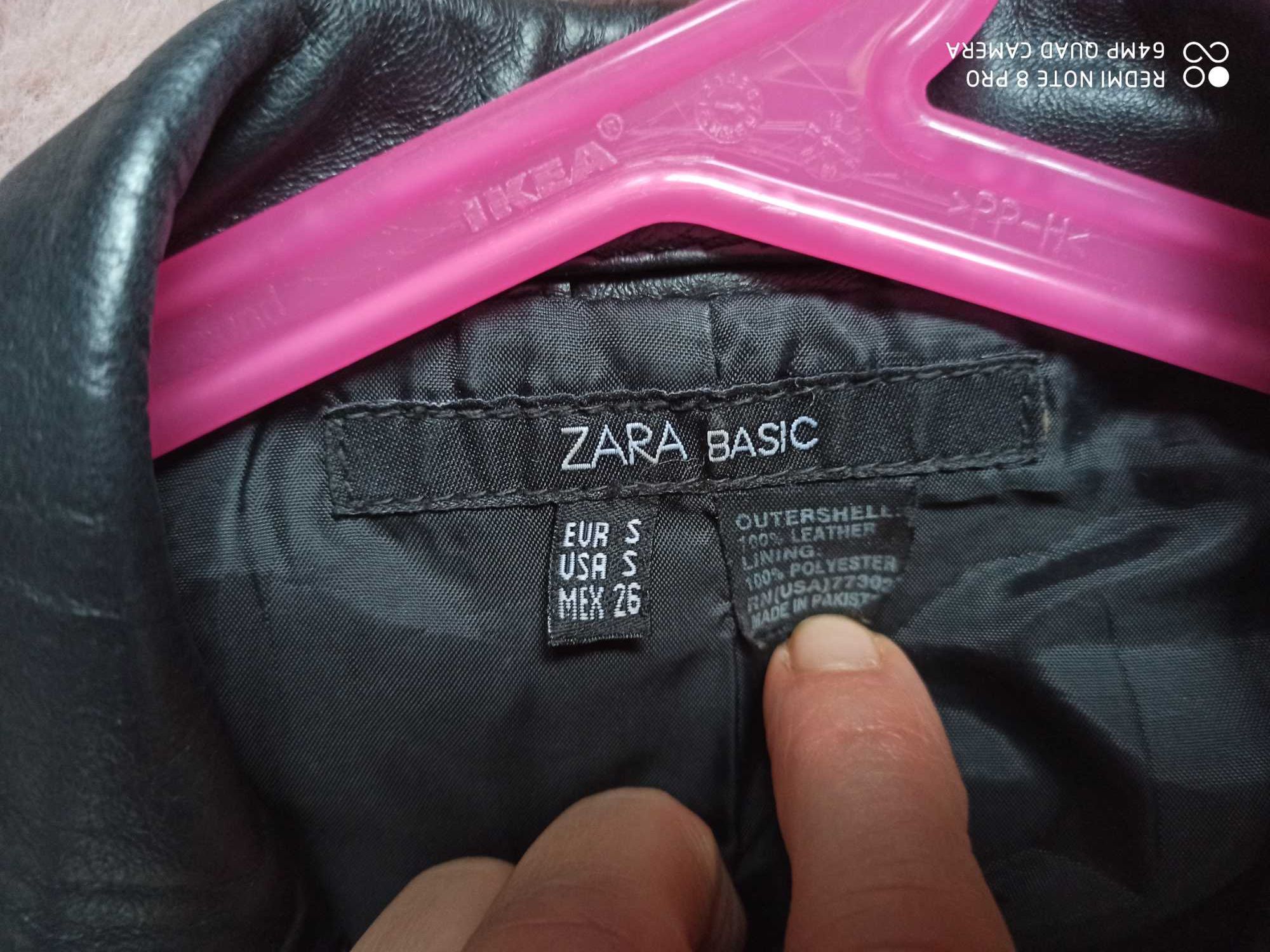 Marynarka skórzana ZARA rozm.S