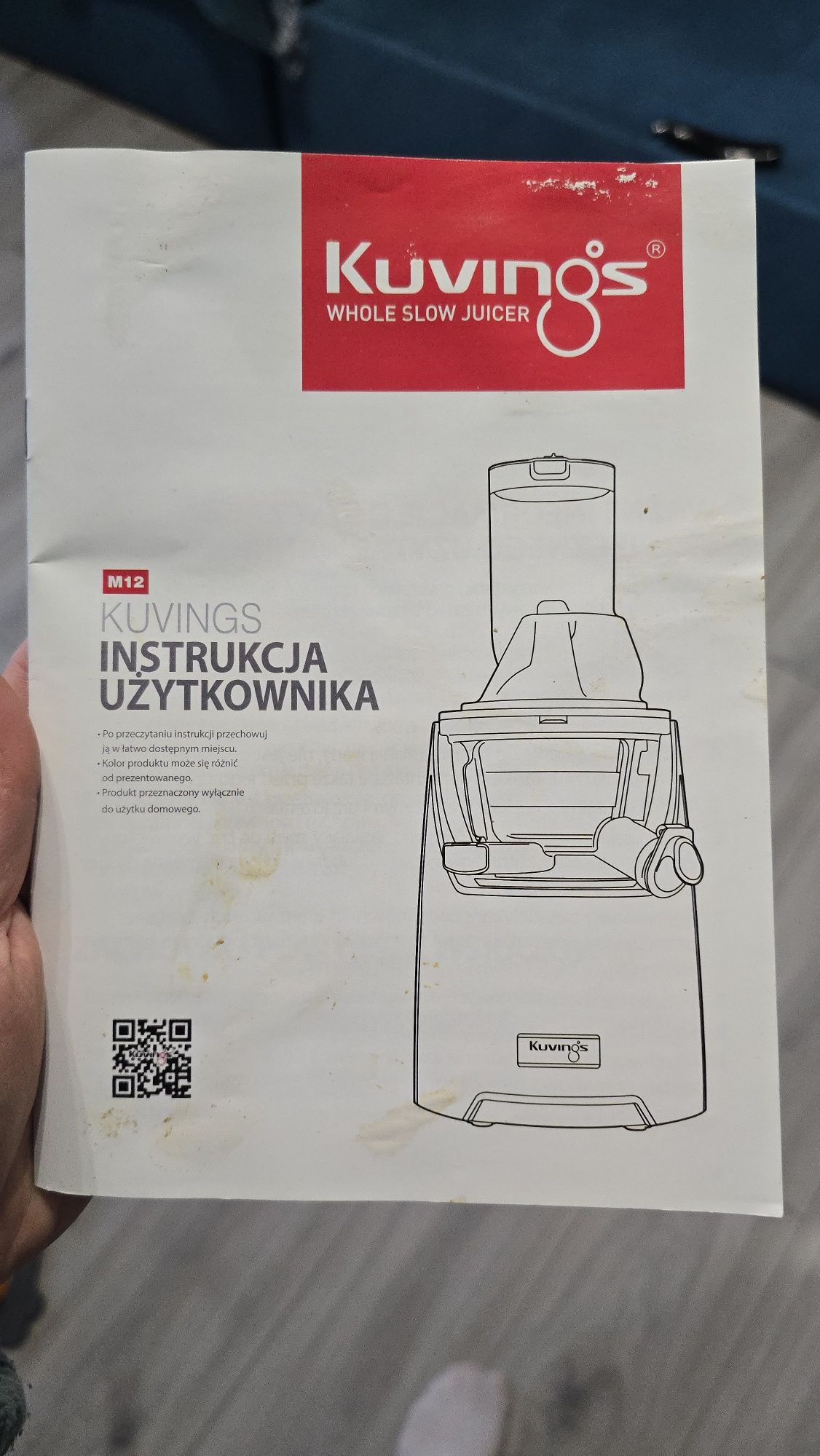 Kuvings evo820 wyciskarka wolnoobrotowa
