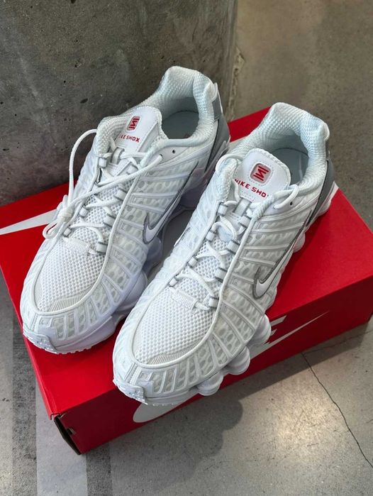 buty_Nike Shox TL White_Espadryle / Rozmiar.43