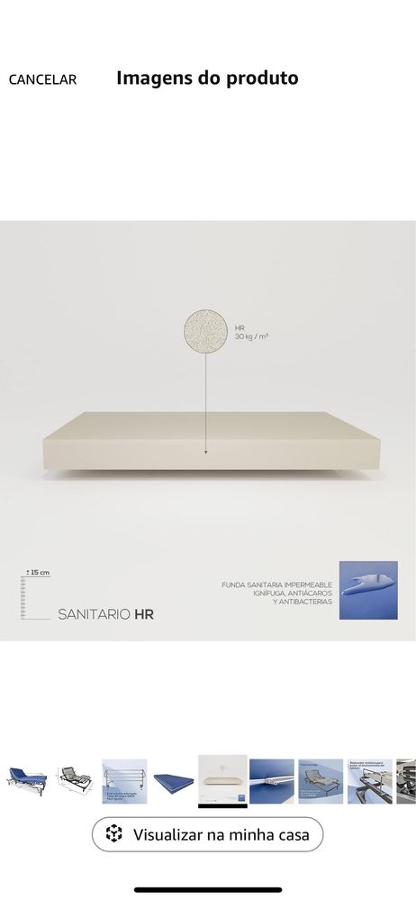 Cama articulada eletrica