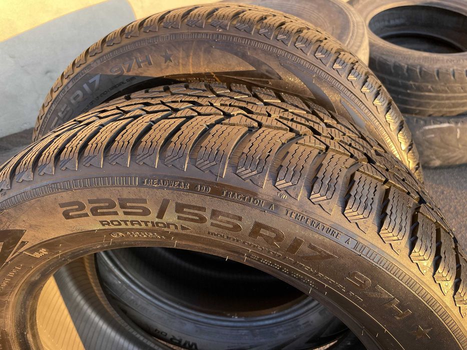 Зима 225/55R17 NOKIAN - 2шт. - из Германии - Есть и другие