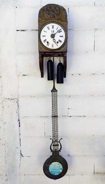 Relógio de pêndulo francês século XIX