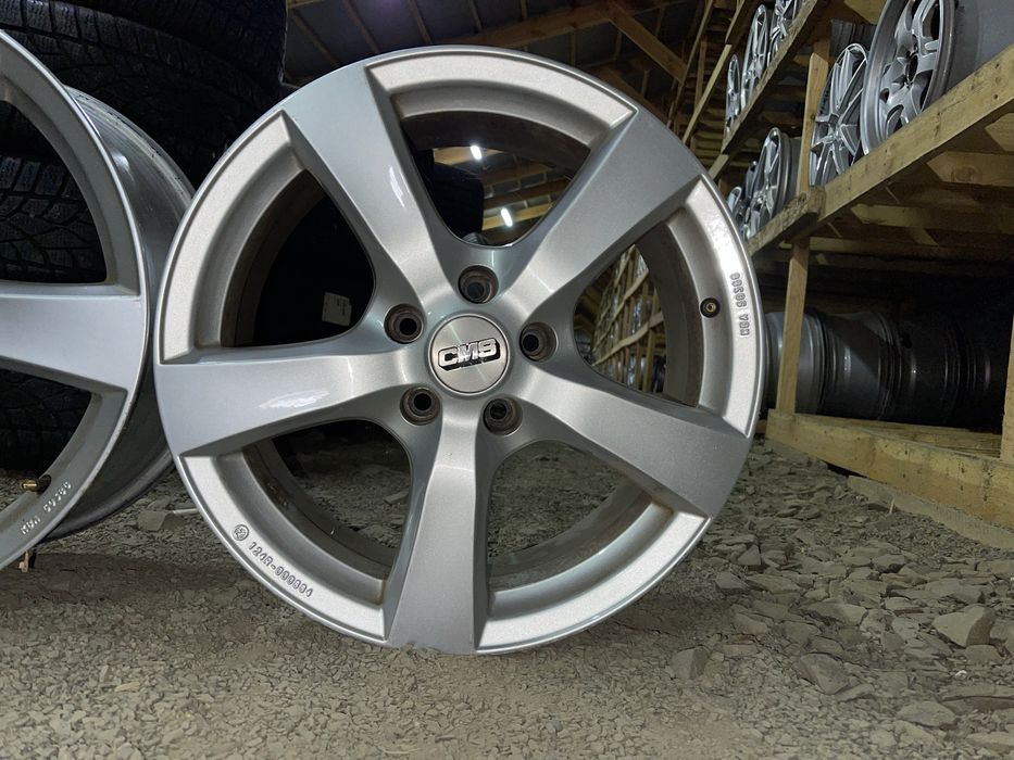 Титани німецькі CMS 5/112 R17 7.5J ET37 ідеал 4шт
