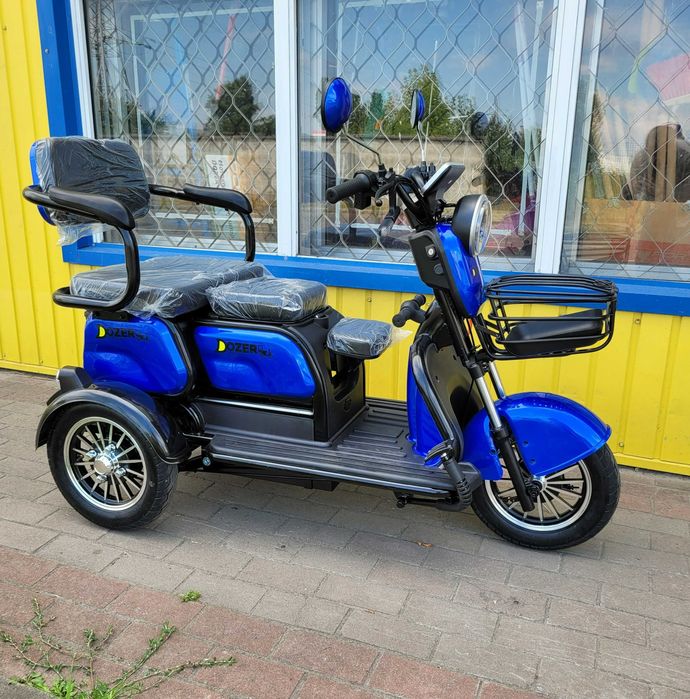 Трицикл електричний DOZER Model 4Е 800Вт