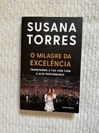 Livro Milagre da Excelência - Susana Torres (como novo)