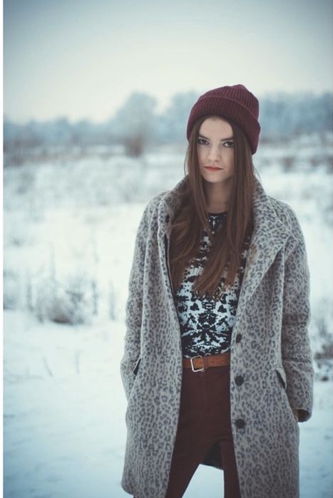 Пальто Zara леопард