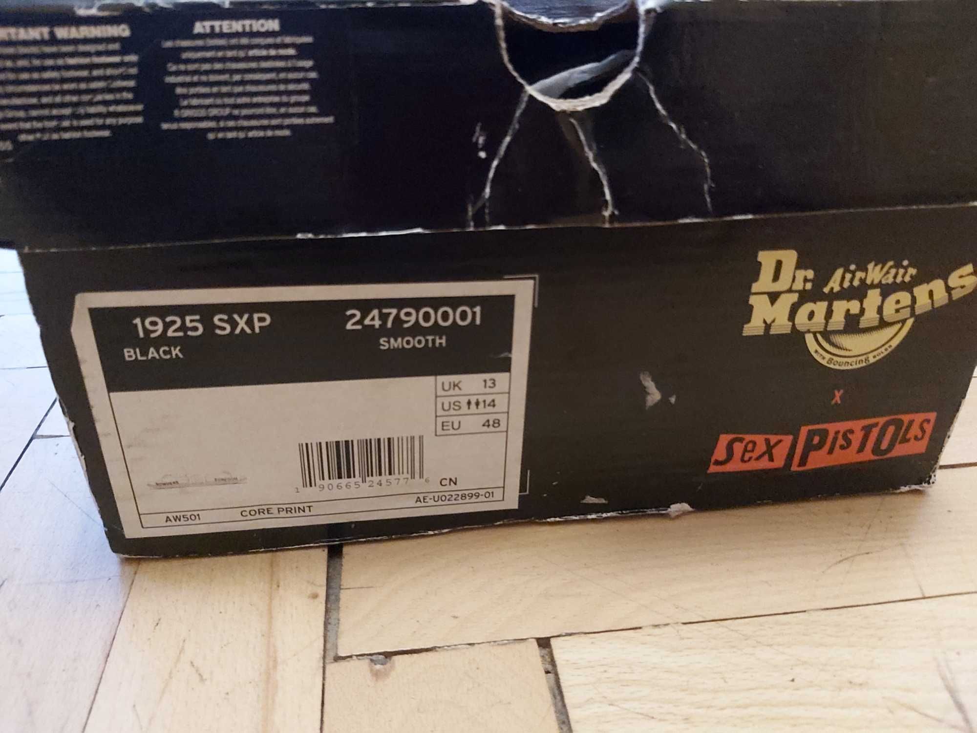 Buty Dr. Martens 48 s.x pistols edition
