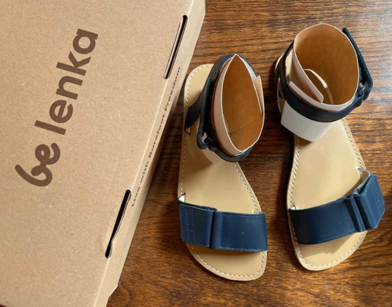 Be Lenka Iris sandały r. 38 dark blue Barefoot