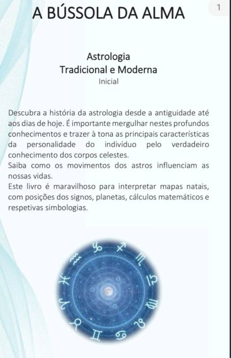 Livro de Astrologia Tradicional e Moderna