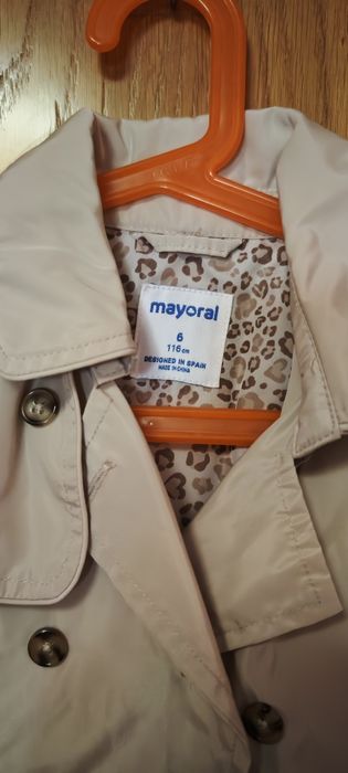 Parkas fininhas Mayoral 6 anos