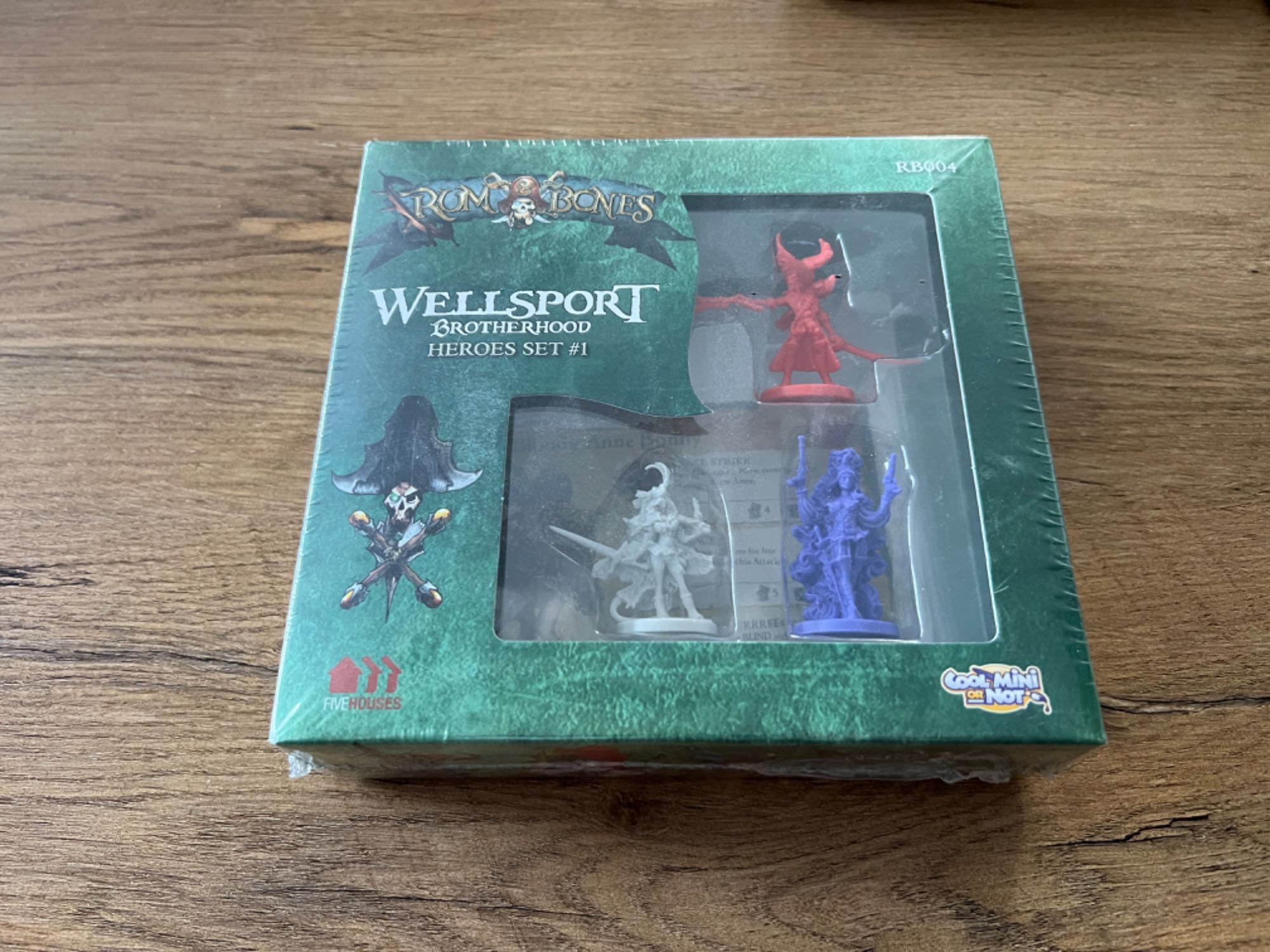 Rum & Bones 3 x Heros Set 1st edition