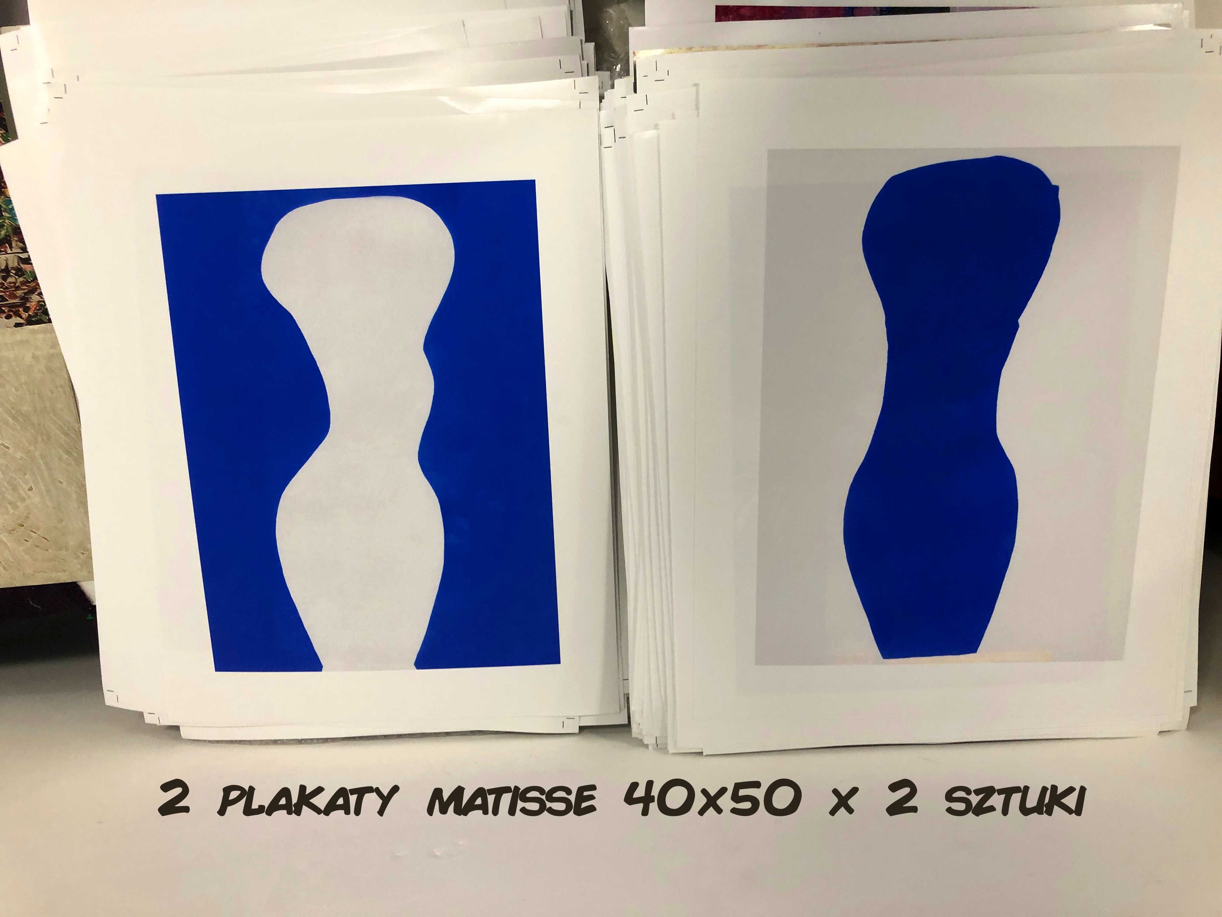 Matisse, komplet 2 plakatów figury 40x50 + 40x50