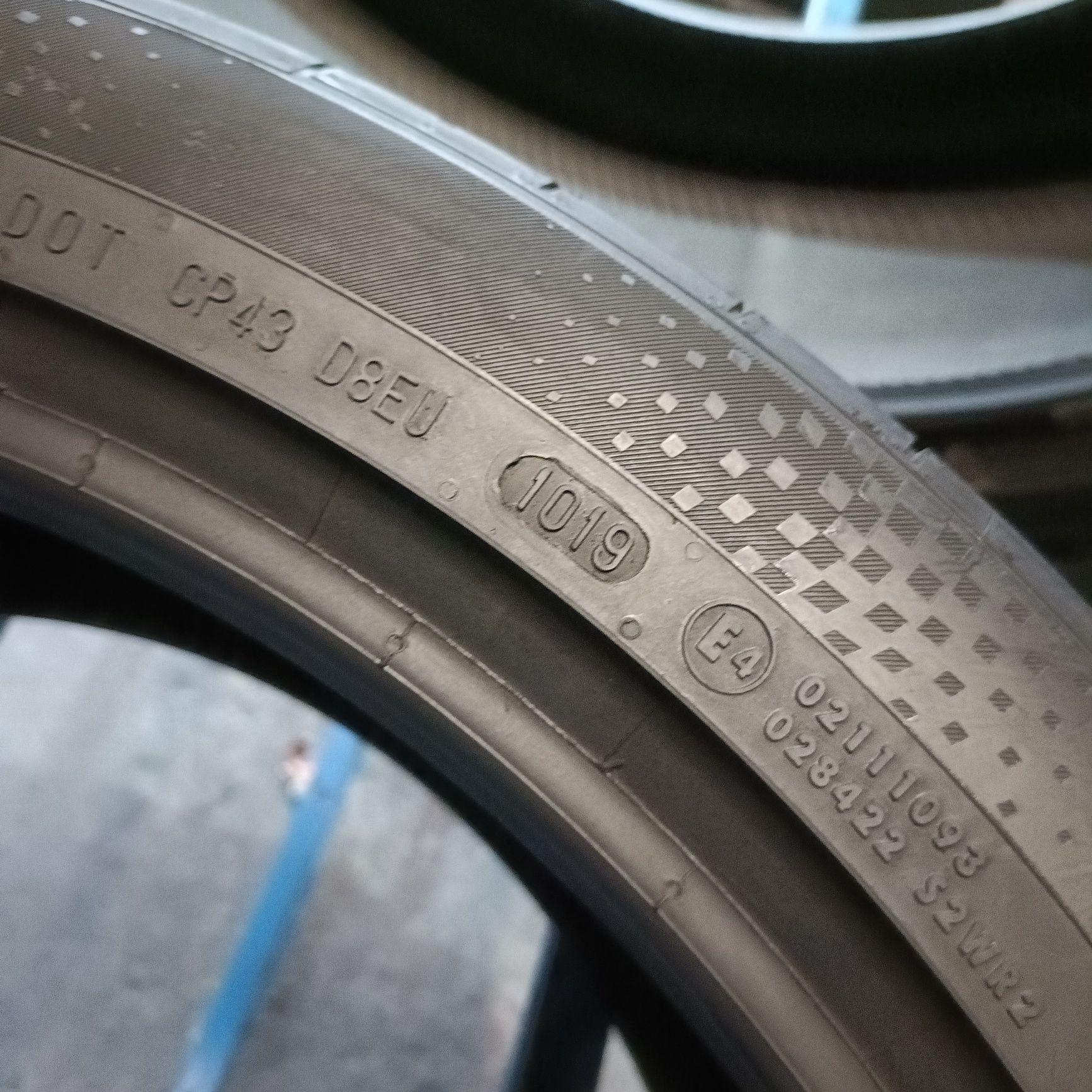 265/40r21 Continental SportContact 6 z 2019r 5.5mm BMW